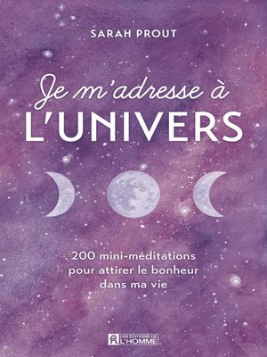 cover image of Je m'adresse à l'Univers